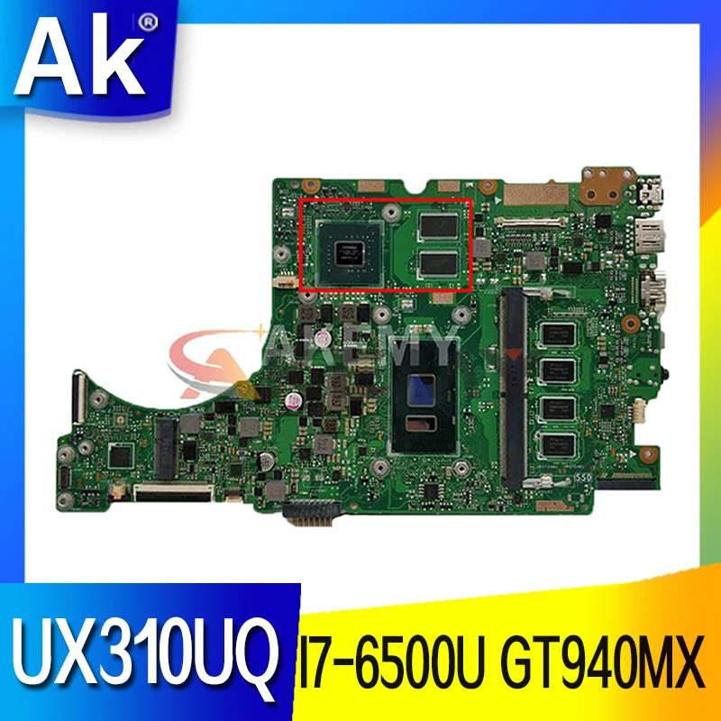 

Оригинальная материнская плата UX310UV для ноутбука с 8 Гб оперативной памяти