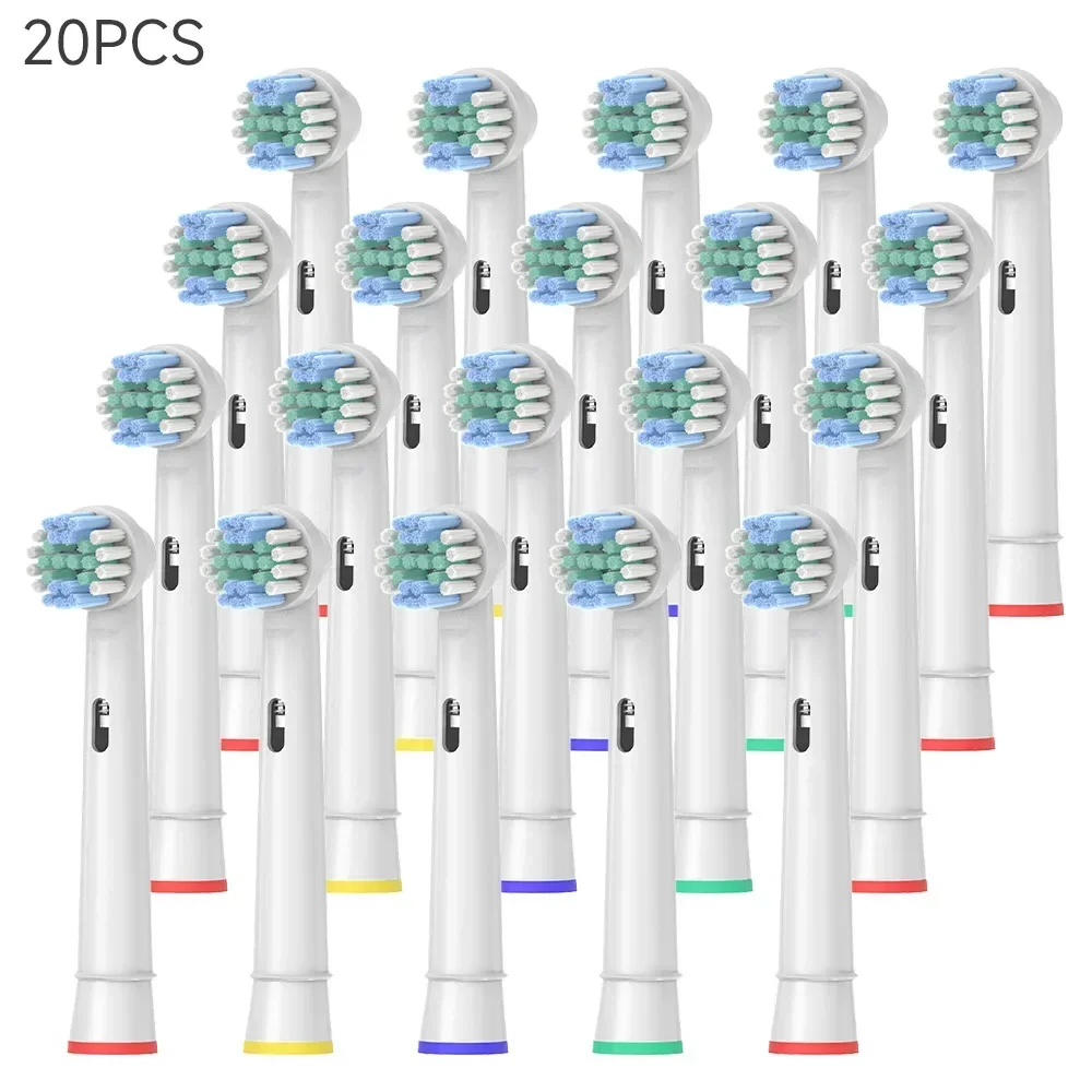 

20pcs Electric Toothbrush Replacement Brush Heads for Oral B Sensitive Brush Heads BristlesD100 D25 D30 D32 4739 3709 3744