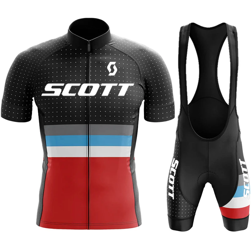 

Cycling Bib Mtb Male Clothing Short Complete 2022 Sports Set Tricuta Man Sportswear Cycle Jersey Spring Summer Shorts SCOTT Men