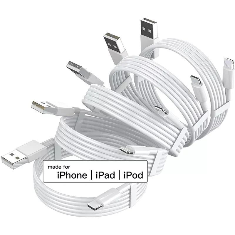 Cargador USB de 3 pies para iPhone, Cable de carga para modelos...