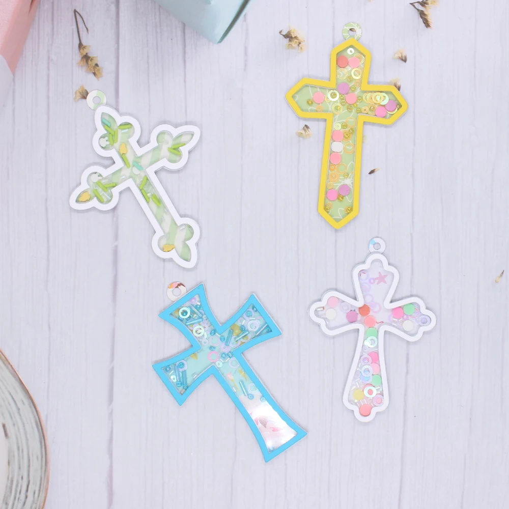 

KLJUYP кресты шейкер бирка металлические режущие штампы Скрапбукинг Бумажные крафтовые украшения штампы Скрапбукинг