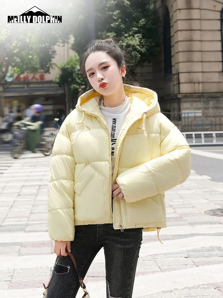Winter Jacket 2022 New Parkas Women Fashion Coat Long Sleeve Clothes Winter Hooded Female Warm Cotton Padded Jacket