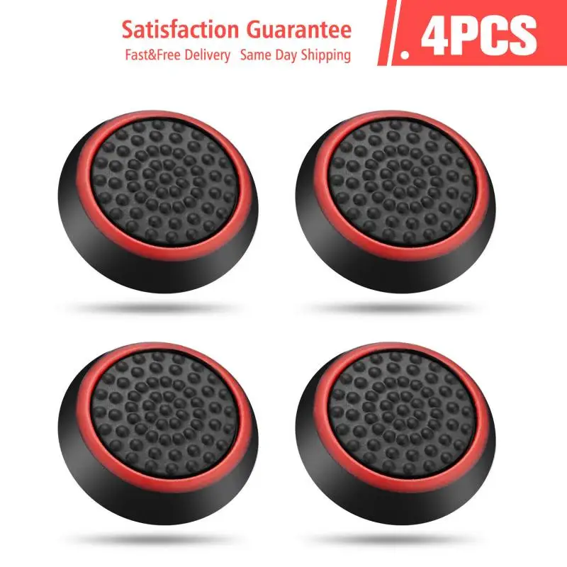 

4PCS/10PCS Thumbstick Thumb Stick Grip Caps Cases Non-slip Silicone Analog Joystick for PS3 PS4 PS5 Xbox 360 Xbox One Controller