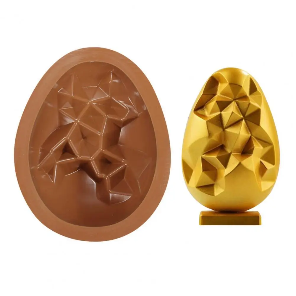 

Easter Egg Mold 3D Chocolate Cake Mold Egg Giant Ostrich Egg Chocolate Mold Fondant Mould Baking Sugar Craft Decorating Mold
