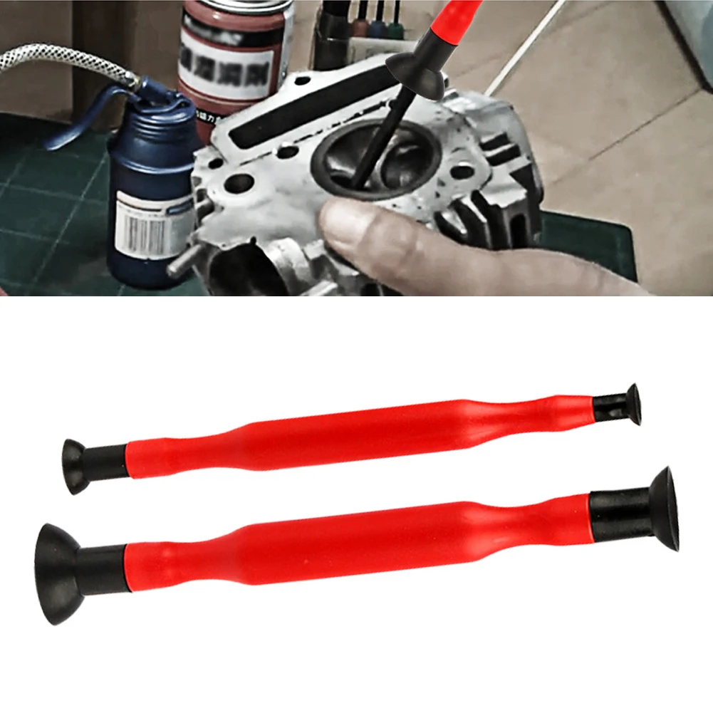

2pcs/set Valve Lapping Stick Plastic Suction Cups Kit Set Thick Handles