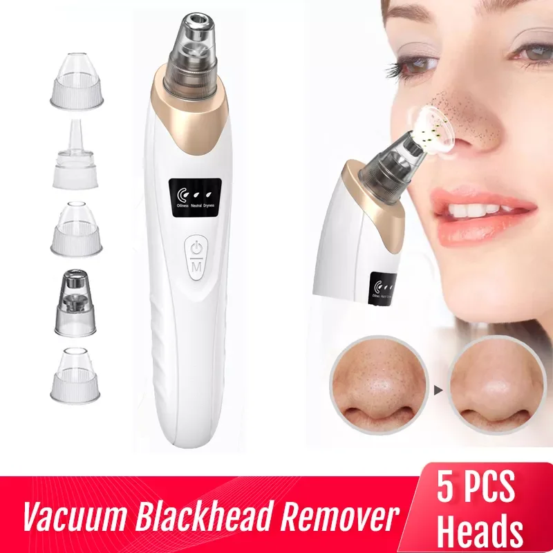 

Blackhead Remover, Pore Vacuum Cleaner Black Dot, Nose Pore Acne Facial Cleaning, Pimple Remover Beauty Tool, New Arrive