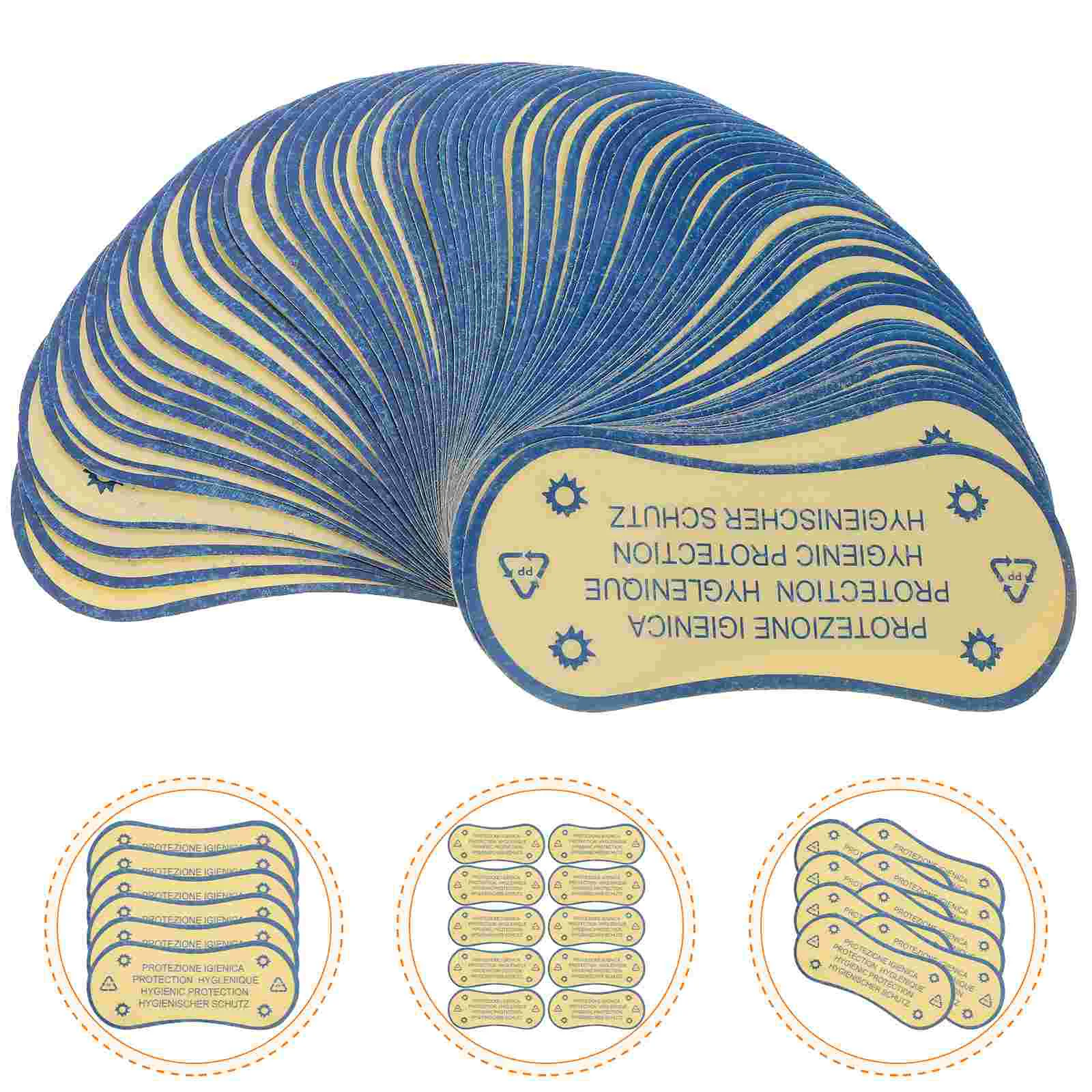 50 шт. предупреждающие этикетки для купальника нижнее белье подкладка трусов