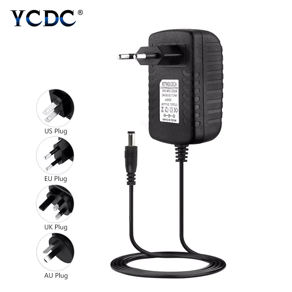 

to 12V Adapter Charger AC DC 110V 220V to 12V 2A Power Adapter Converter Transformer 12 V Power Supply For LED Light Lamp