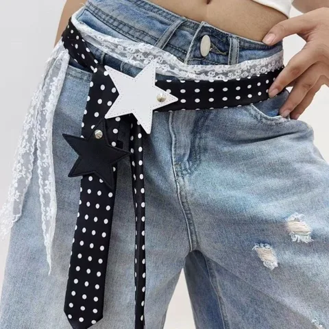 Neploe Винтажный квадратный шарф в горошек с леопардовым принтом