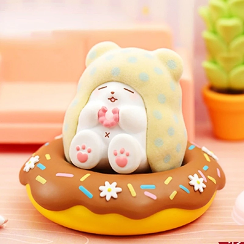 Одеяло с медведем маруми фубиyori MINISO десертная коробка-сюрприз для