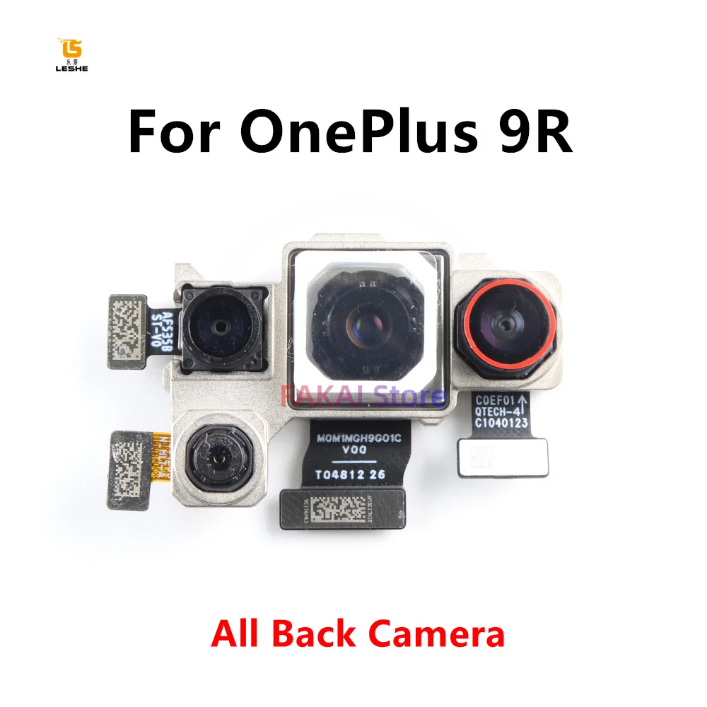

Для Oneplus 9R задняя фронтальная камера задняя основная ультра широкоугольная камера модуль ремонтные детали 1 + 9R