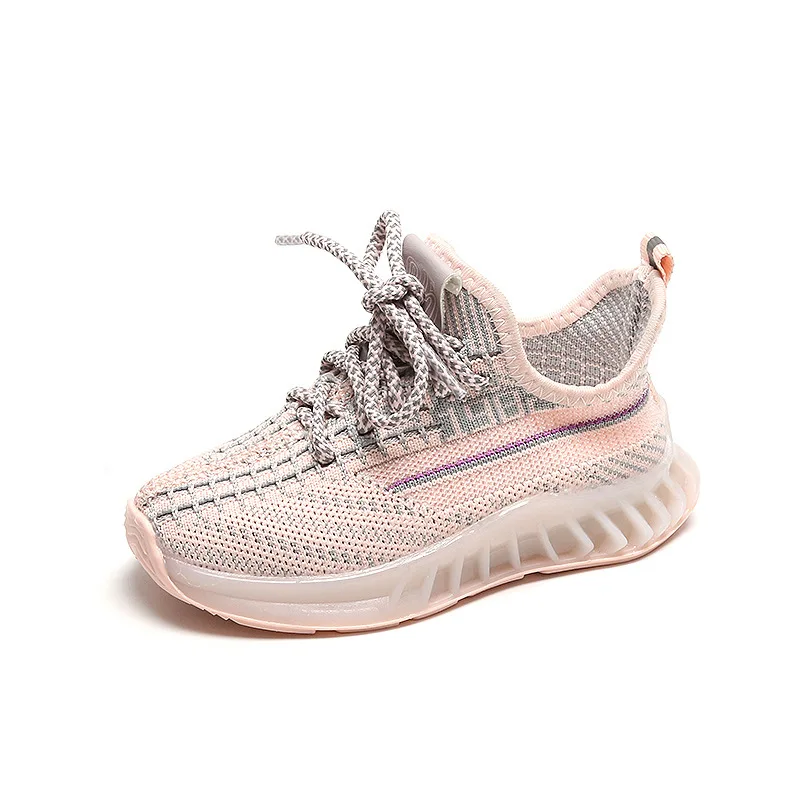 

Kids Sneakers Baby Soft Breathable Running Knitting Infant Teenage Mesh Sports Boy Girl Lightweight Coconut Shoes