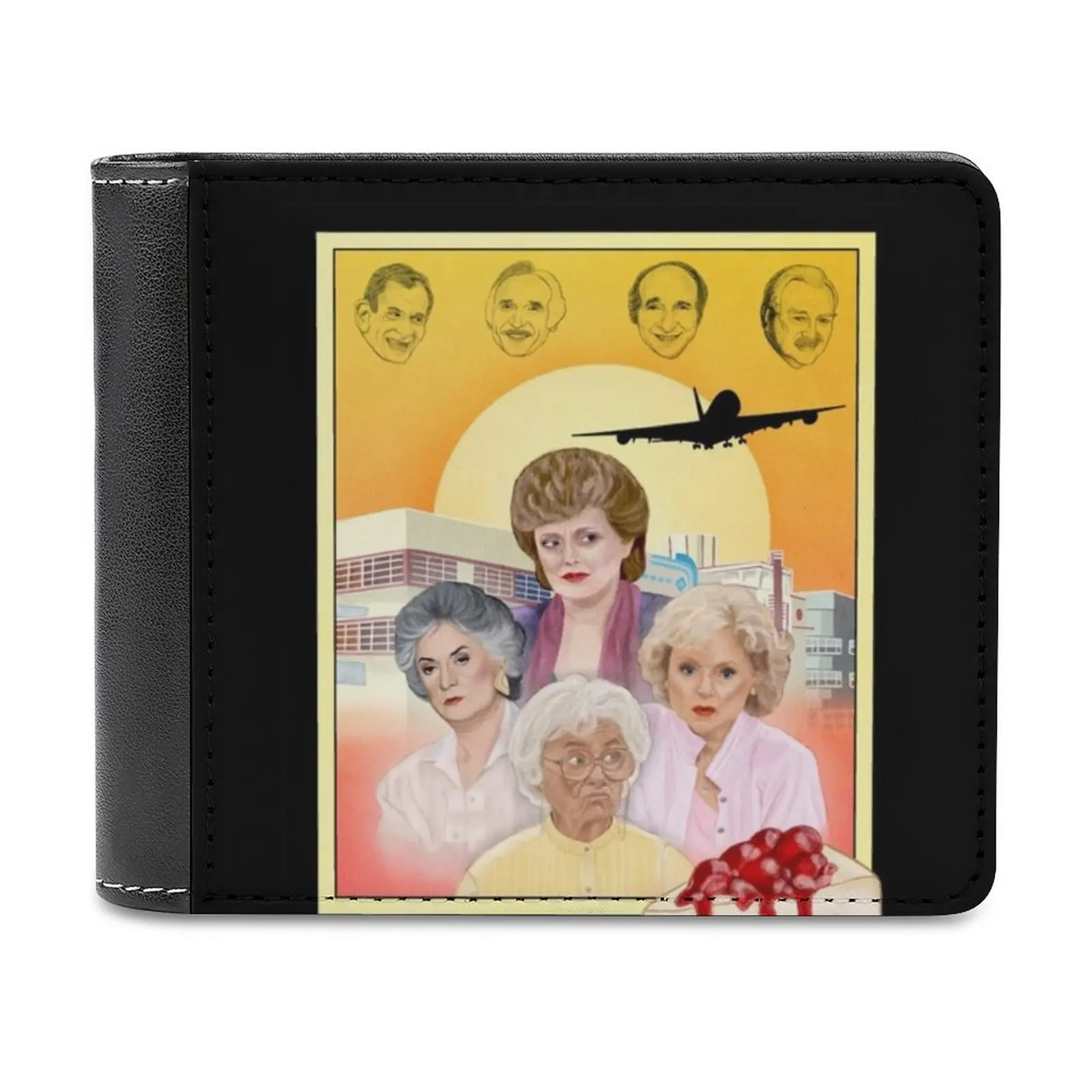 

The Golden Girls Poster Soft Men Wallets New Purse Credit Card Holders For Male Purses Men Wallet The Golden Girls Golden Girls