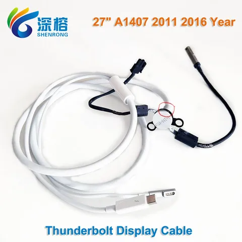 Оригинальный все-в-одном A1407 Thunderbolt кабель дисплея для 27 дюймов 922-9941 2-240-0768 2011 2016 года MC914