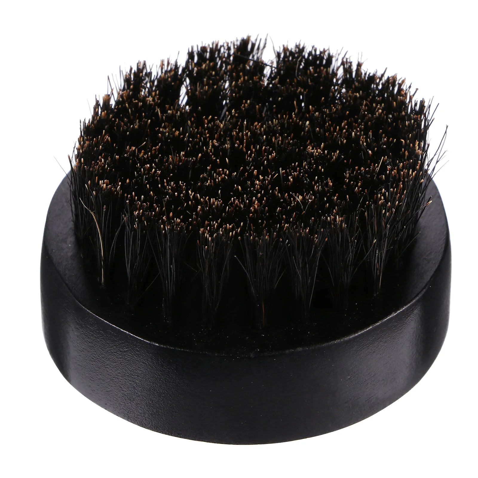 

1Pc Handle Beard Brush Men Beard Grooming Brush Salon Tool(Black)