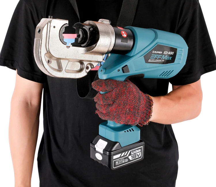 

Battery Powered Cable terminal lug crimping tool ED-400