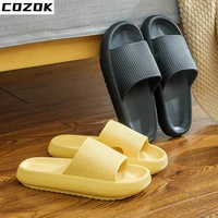 2022 new women slippers soft sole slides men indoor bathroom anti slip slipper ultra light summer beach shoes fashion sandals