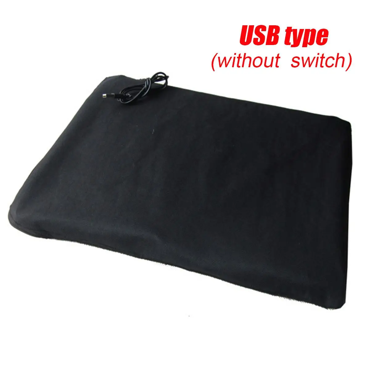 

Портативный коврик с USB-подсветкой, зимний теплый коврик для кемпинга с сумкой для путешественников, водителей, офисных работников