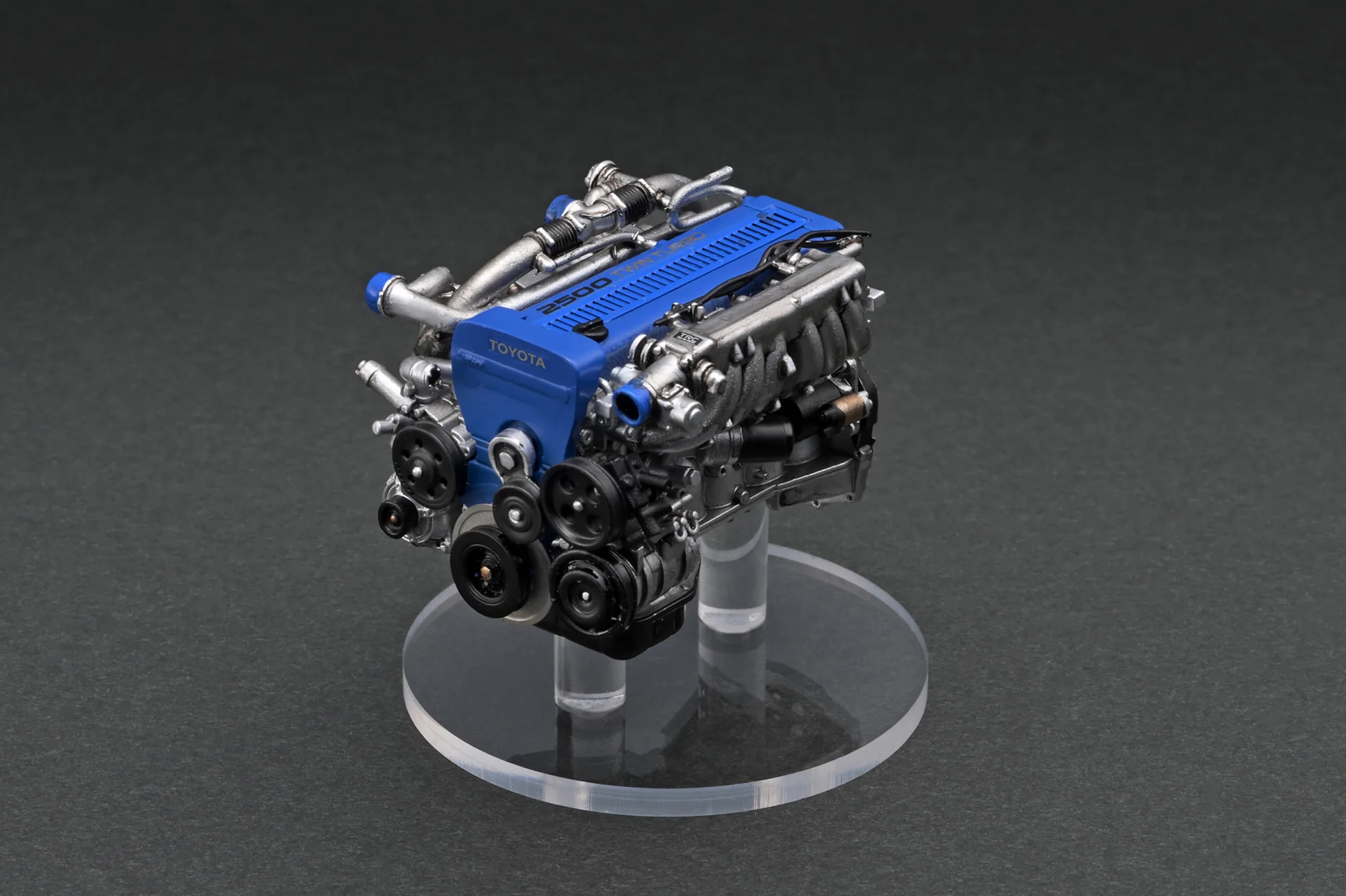 IG 1:18 VERTEX JZX100 Chaser Синяя металлическая смола Коллекционная модель автомобиля