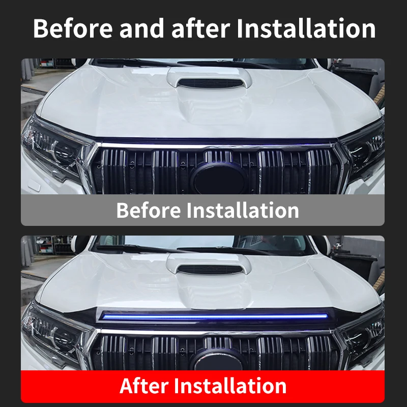 Для Toyota Land Cruiser Prado 150 200 Lc150 LC200 аксессуары для модификации Светодиодная лампа