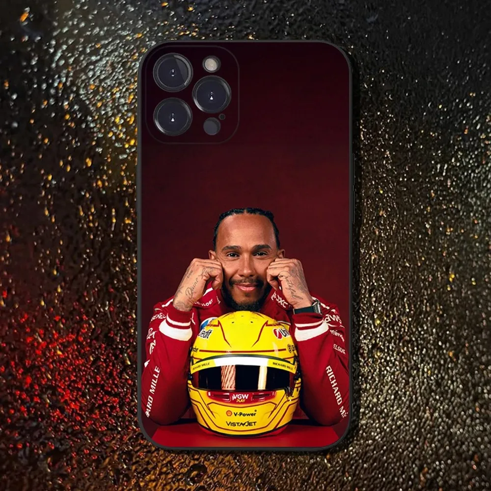 Фото Чехол для телефона L-Lewis Hamilton 44 для iPhone 16,15,14,13,12, 11 Plus, Pro Max, XS, X, XR, SE, Mini, 8,7, мягкий силиконовый черный чехол №4
