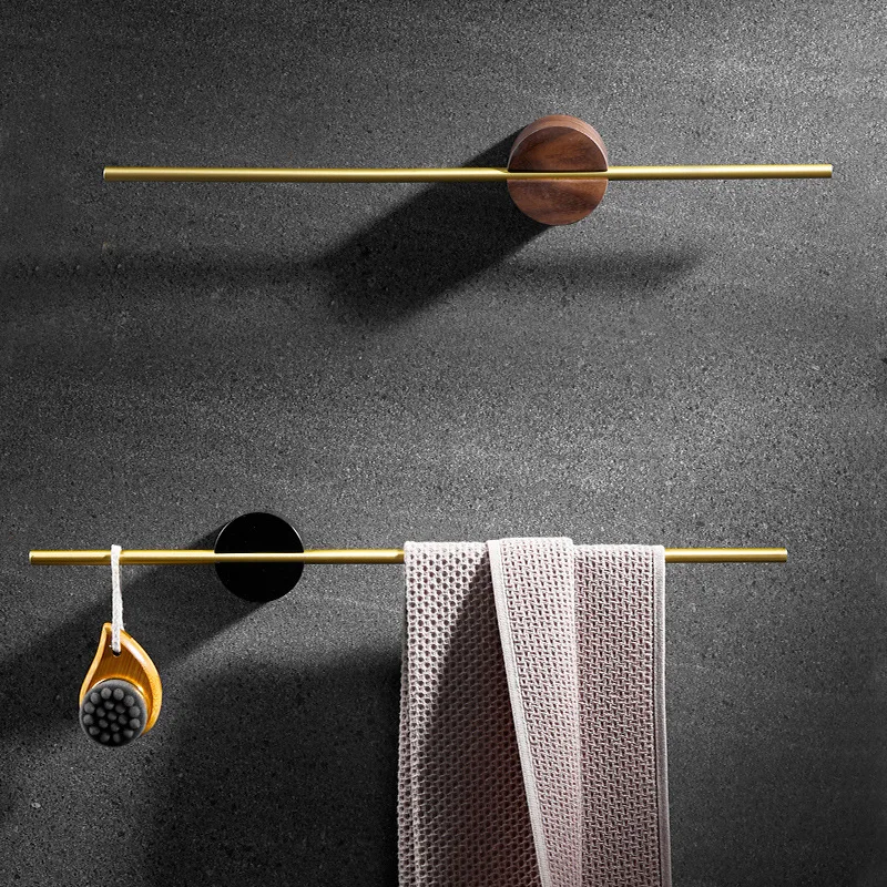 

Householder Towel Rack Towel Hanger Shelf Bathroom Towel Holder Wall Hanging Towel Bar Space Aluminum Shelf Kitchen Storage Rack