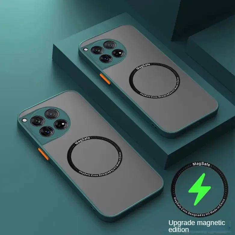 Для Magsafe Беспроводная Магнитная Зарядка для One Plus 12 10 8 9 Ace 2 Pro 8T чехол Oneplus 11 10T чехлы