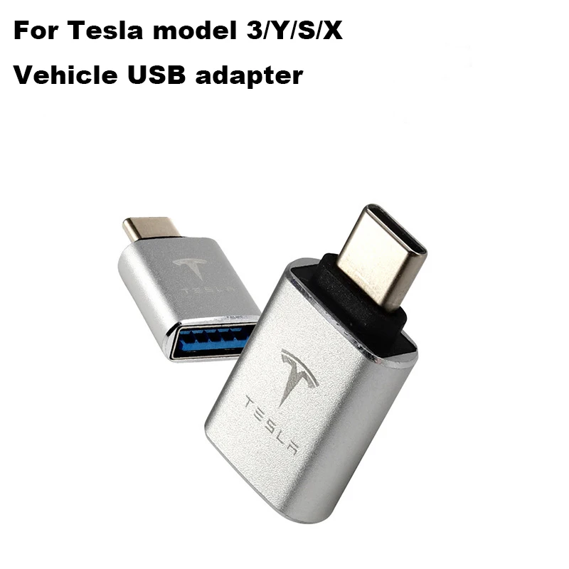 

Автомобильный адаптер Type-C к USB 3,0 для Tesla Model 3 Model X Model S Model Y Type C OTG адаптеры зарядный кабель кабели автомобильные аксессуары