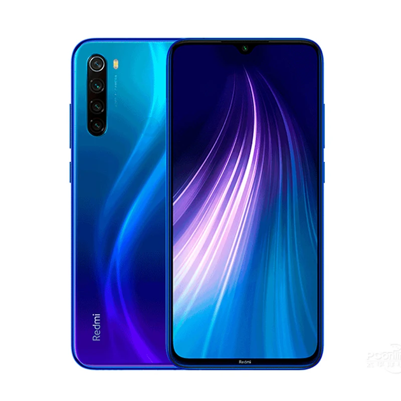 xiaomi redmi note 8 original refurbished smartphone 6gb ram 128gb rom 48mp android cellphone global rom version mobile phone free global shipping
