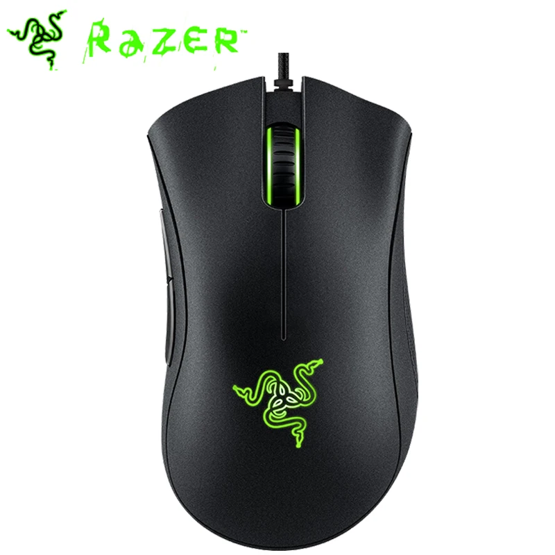 

Razer DeathAdder Essential Wired Gaming Mouse 6400DPI Ergonomic Professional-Grade Optical Sensor Razer Mice For Computer Laptop