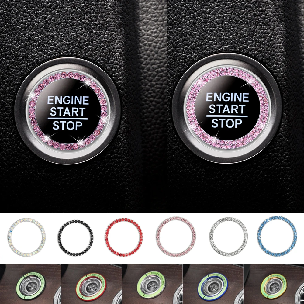 Кольцо для ключей зажигания наклейки TOYOTA Avalon Avensis думатор Auris Hybrid Crown RAV4 Alphard 4Runner