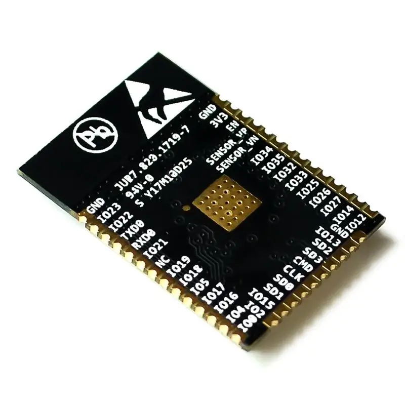 

Esp32 беспроводной модуль Wi-Fi 3,0 в 3,6 В Ble модуль высокоскоростной Sdio/spi Mcu модуль с низким уровнем шума беспроводной модуль двухъядерный-97 дБм