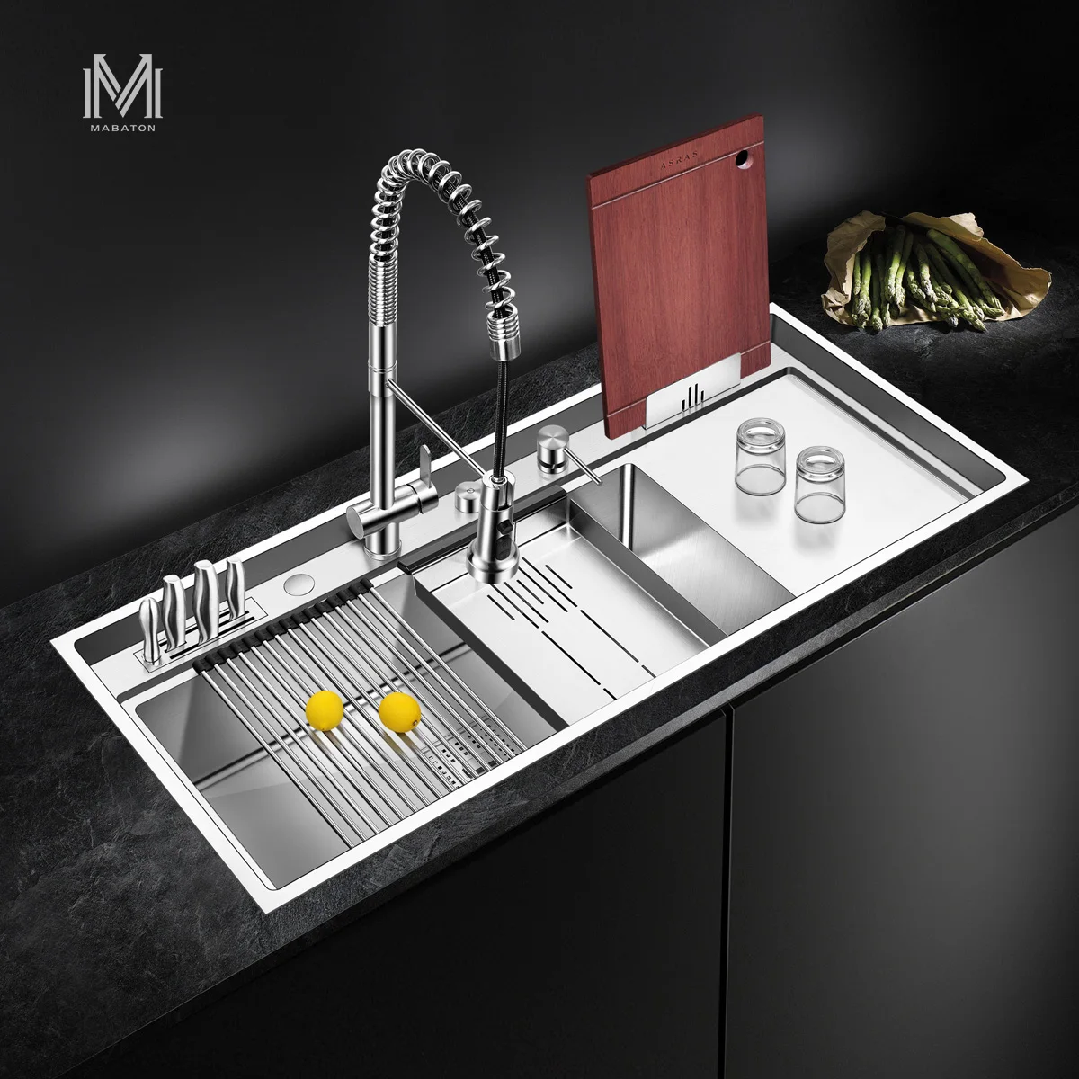 Рисунок 2 - Большая кухонная раковина Asras