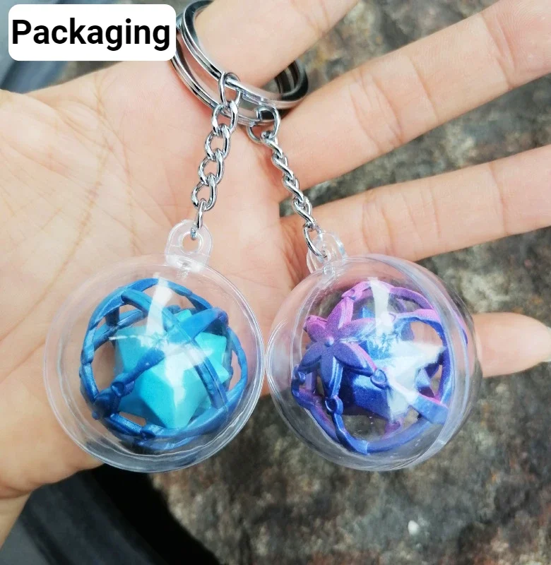 Genshin ударопрочный лаконичный сплетенный Fate металлический кулон косплей реквизит