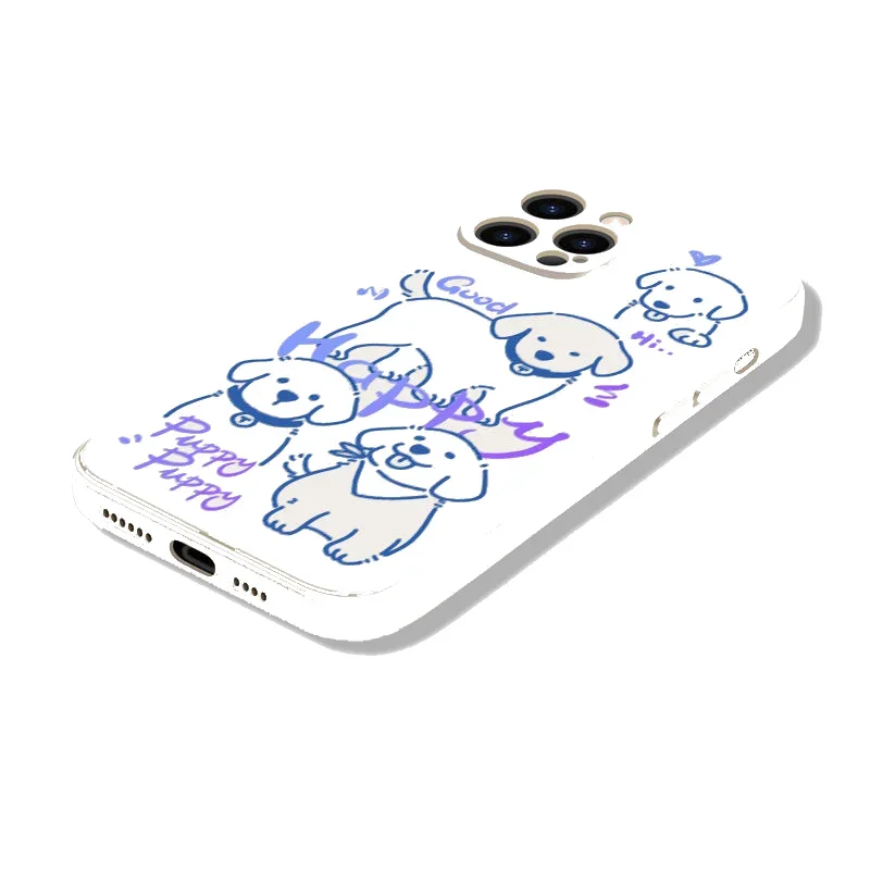 Чехол для Iphone 15 14 13 12 11 Pro Max Mini X XR 7 8 SE Plus