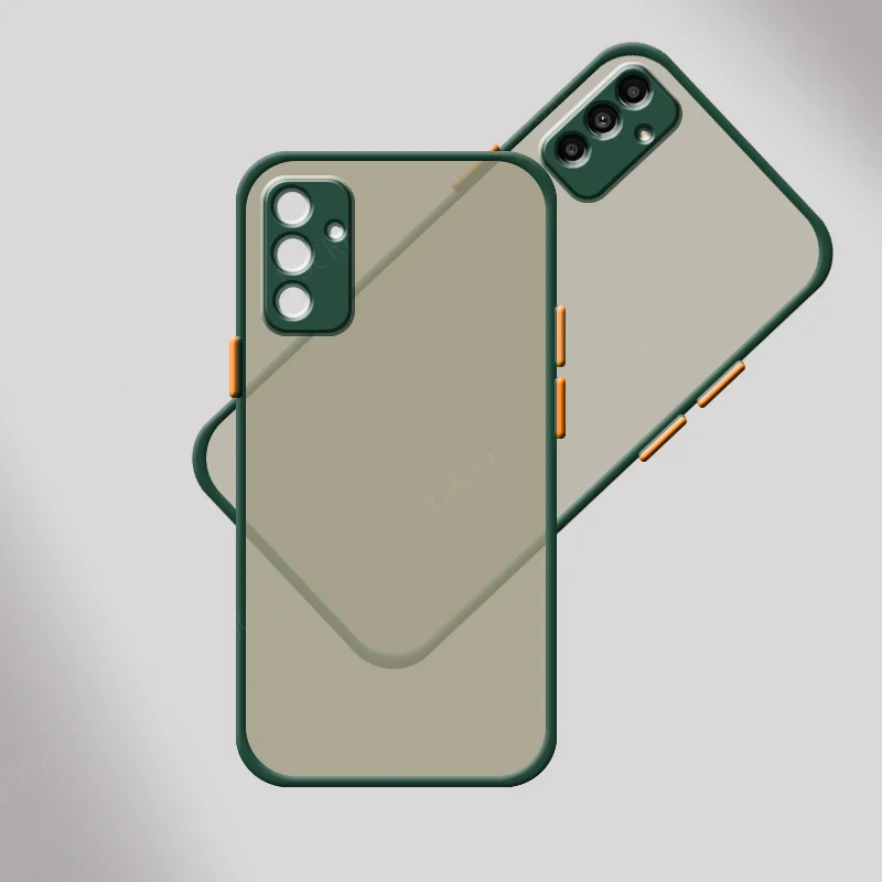 For Samsung Galaxy A13 5G Case For Samsung A13 5G Capas Colour Frame Matte Soft Translucent Cover For Samsung A13 5G Case