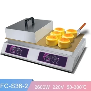 Двухсторонняя машина для суфле коммерческая приготовления маффинов Дораяки