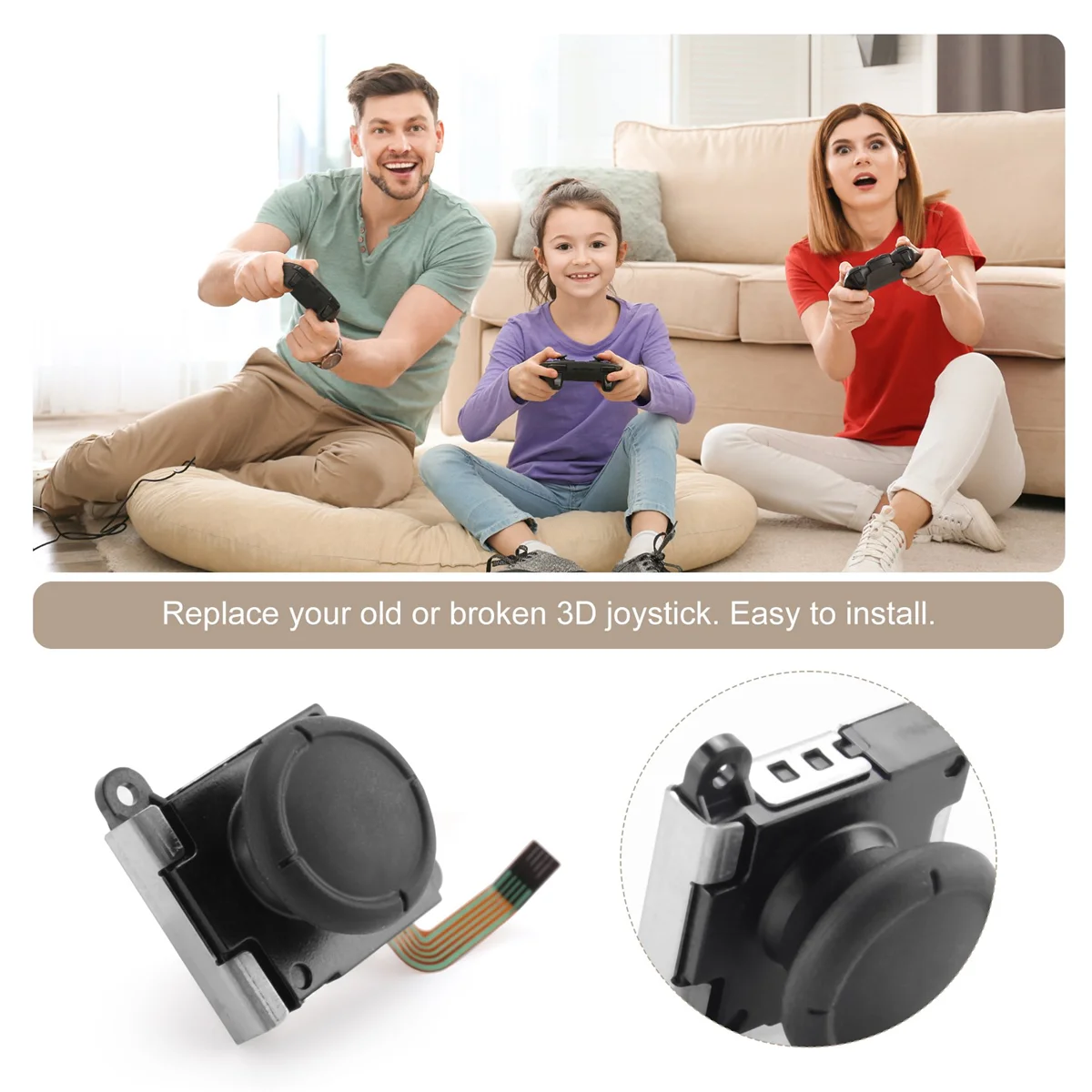 3D аналоговый джойстик замена модуля джойстика для PS Vita PSVita 2000