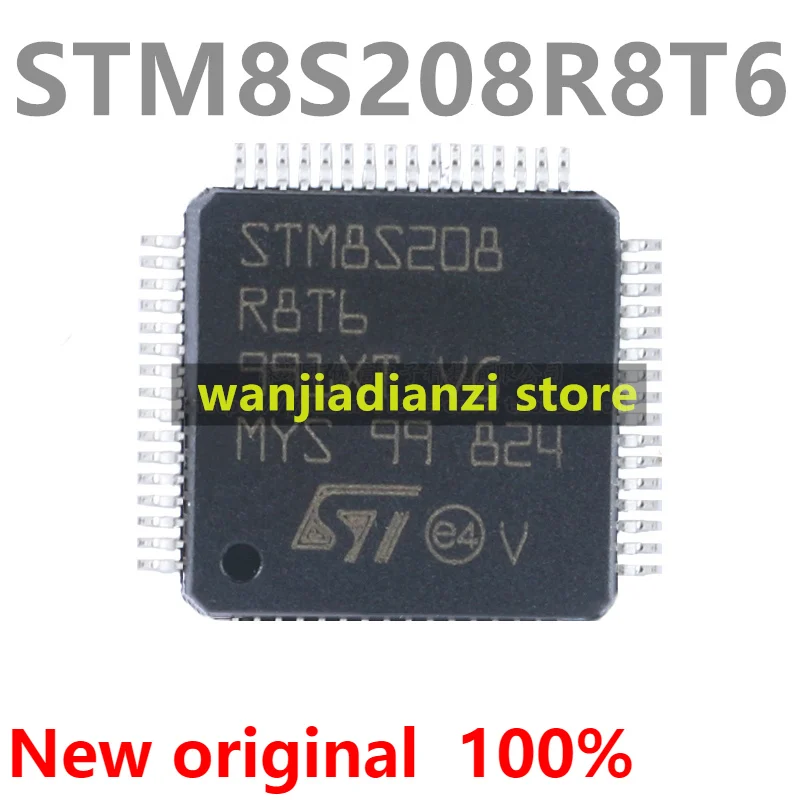 

Оригинальный в наличии STM8S208R8T6 LQFP 24 МГц-64/64 КБ флэш/8-битный микроконтроллер-MCU LQFP64 STM8S 208r8t6