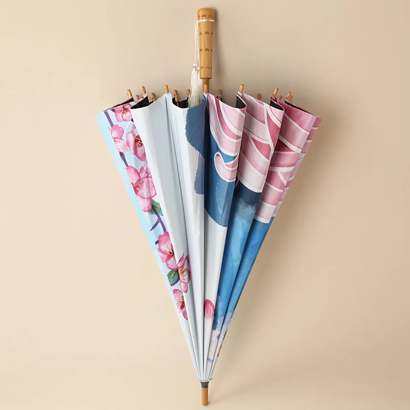 Бесплатная доставка женский зонт для девушек УФ-зонт свадьбы традиционный