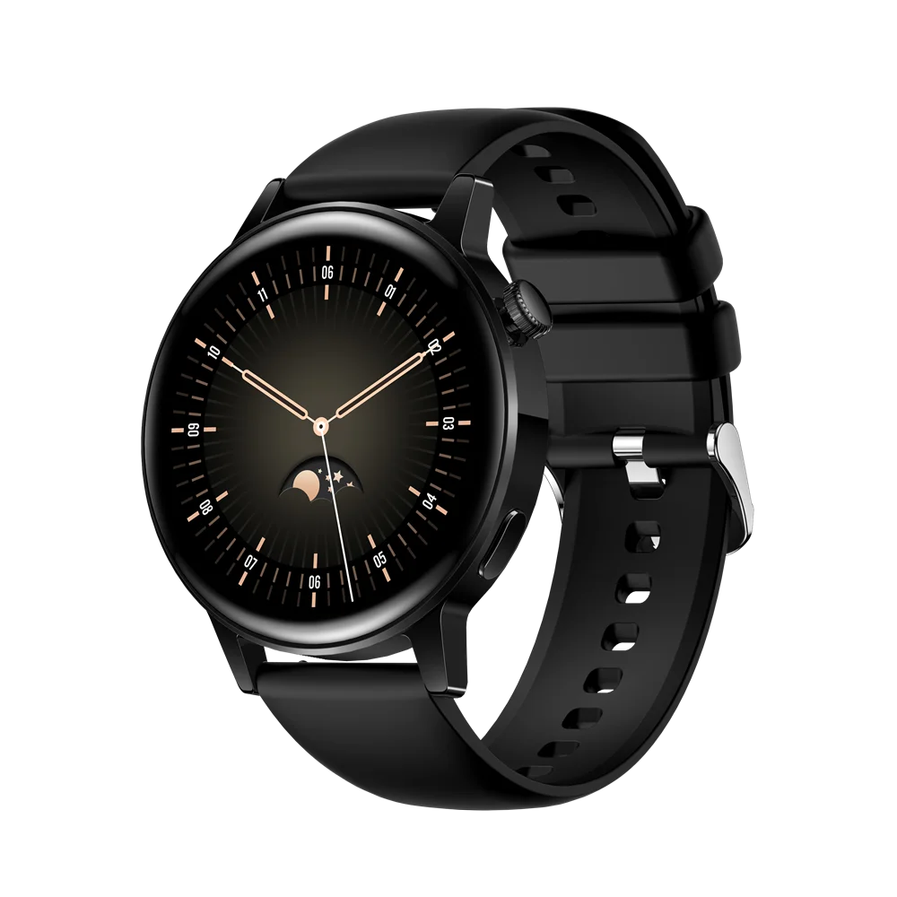

Умные часы MISTEP AK03 для мужчин и женщин, смарт-часы с циферблатом, монитором кровяного давления, фитнес-трекером, спортивный браслет для Android IOS