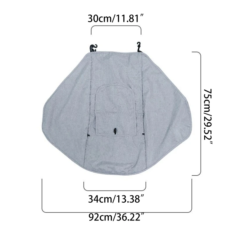 

Stroller Sunshade Cover UV Protection Sun Shade Baby Carriage Canopy Awning for Prams Infants Car Seat Sun Visor QX2D