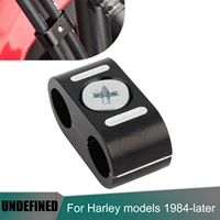 motorcycle brake cable clamp throttle cable clips for harley sportster xl 883 1200 dyna convertible %e2%80%8bfxd softail fat bob 1984 up