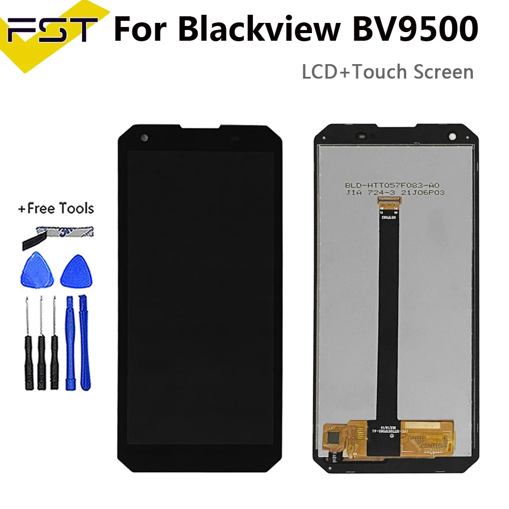 Замена ЖК-дисплея + сенсорного экрана в сборе для Blackview BV9500