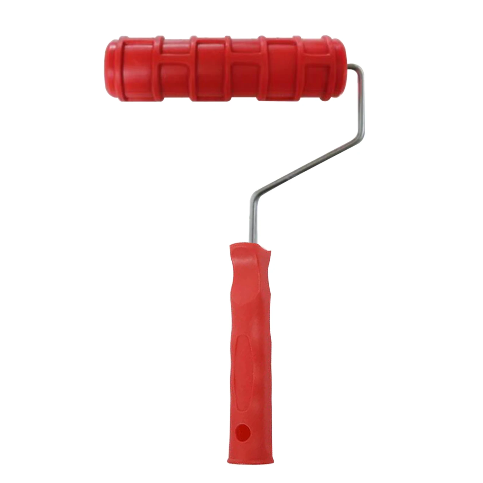 

7 Inch 3D Practical DIY Embossing Roller With Handle Home Construction Tool Knurled Painting Manual Labor Saving Wall Decoration