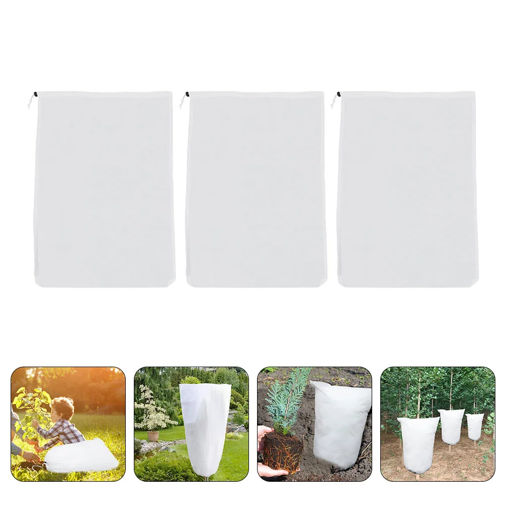 

Cover Covers Protection Shrub Winter Frost Treefreeze Protectordrawstringcloth Pottedgarden Reusable Jakets Warm Duty Heavy
