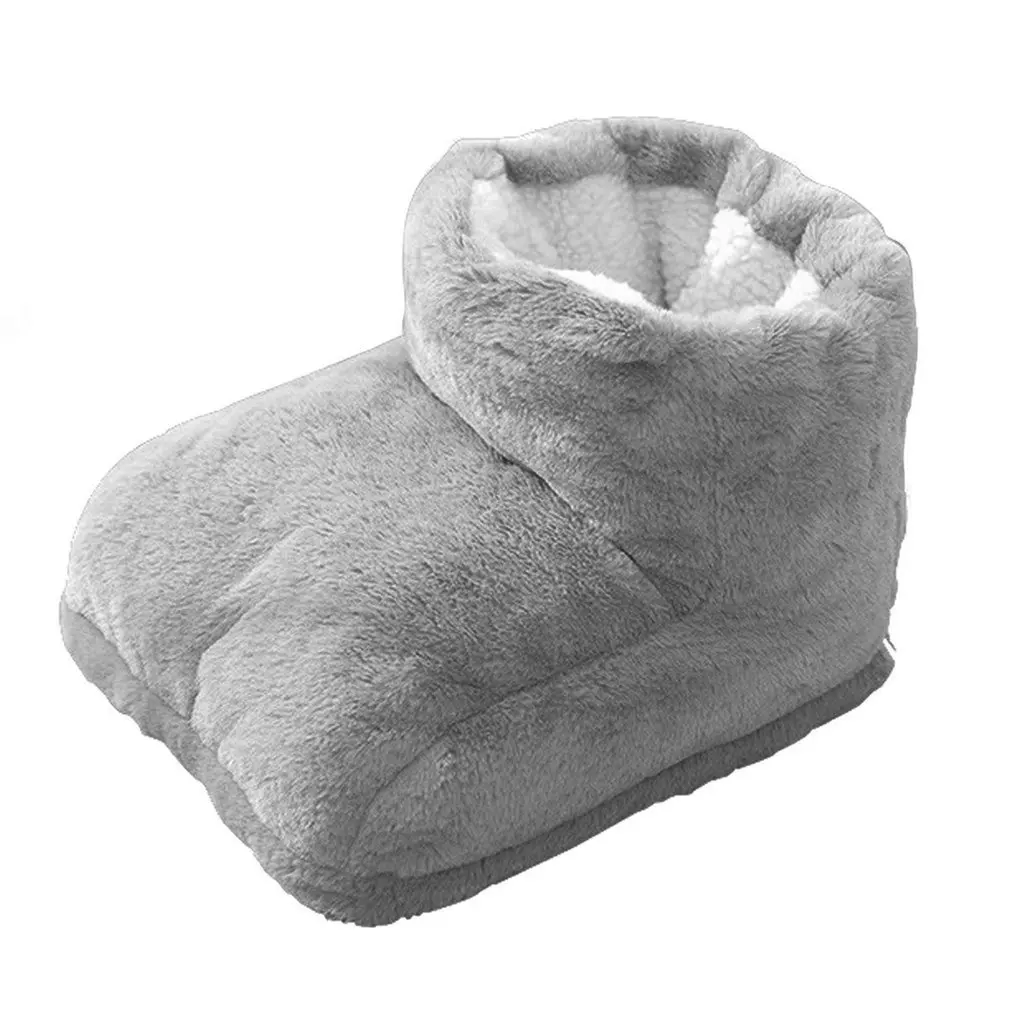 

Обувь с подогревом для офиса и общежития сохраняет тепло и температуру, обувь с высоким верхом, электрическая подогревающая обувь с USB