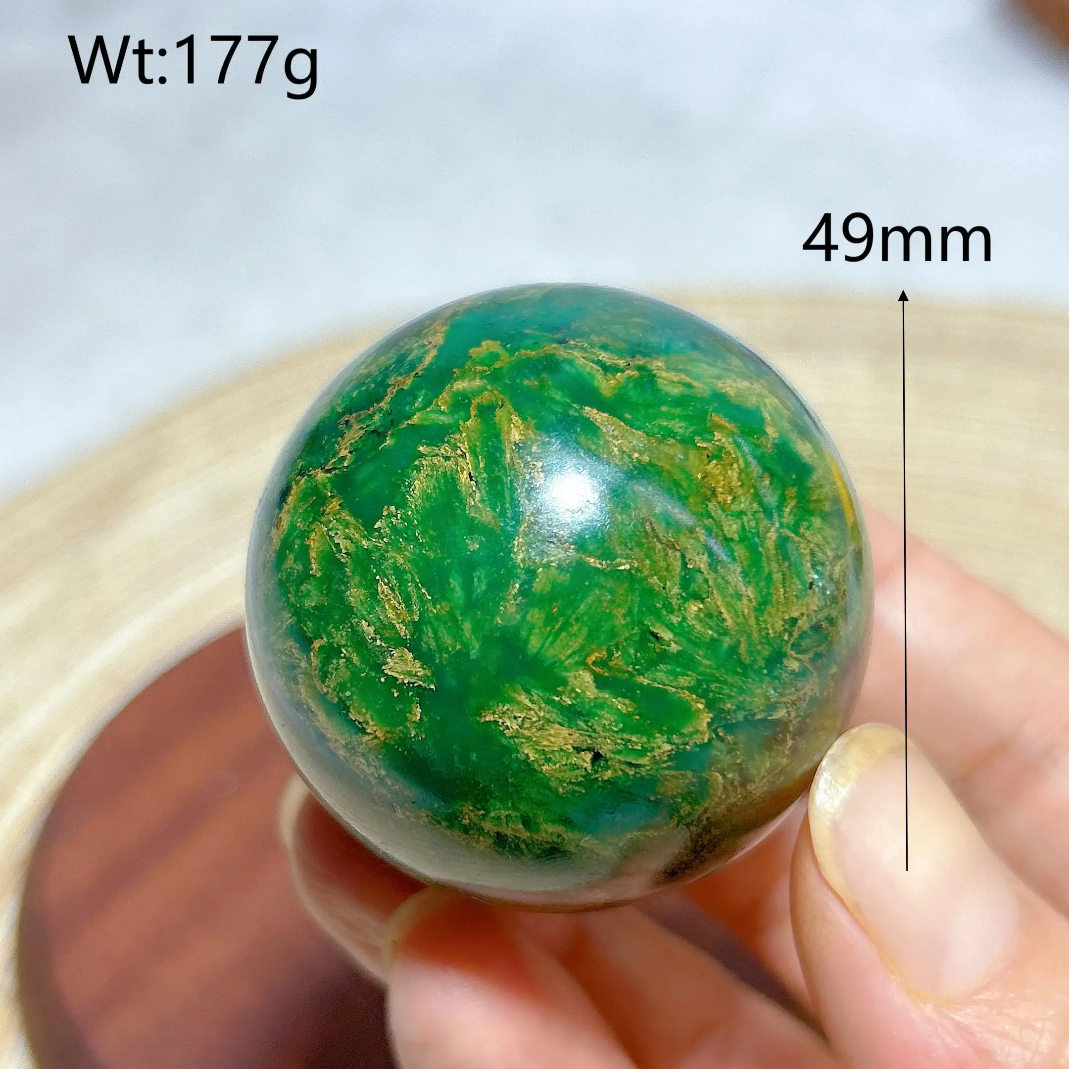 Натуральный кристалл, изумрудная сфера, полированный шар, высокое качество, целебные драгоценные камни, минеральный энергетический камень, Рейки, украшения для дома, подарок