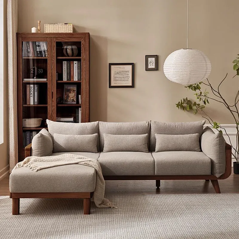 

Эргономичный уникальный диван для гостиной, минималистичный пол для приема, классический диван для гостиной, расслабляющие деревянные ножки, сборный диван для Кабинета