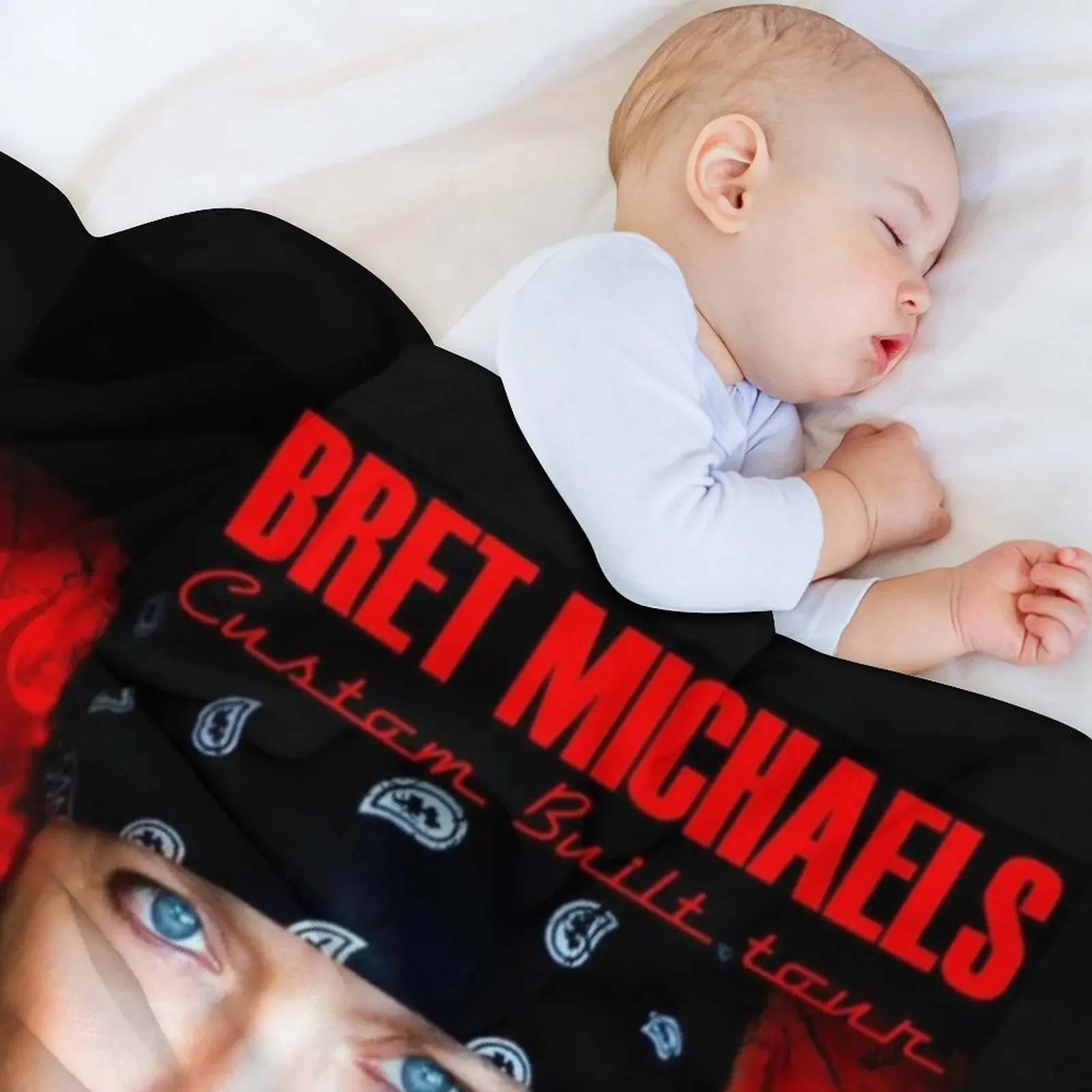 Bret Michaels Face Tour 2019 Dedekyo 5 одеял рождественские подарки одеяла для диванов пледы